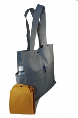 Unisex Foldable with 2 front, 2 side pockets + Pen Holder available Sling & Shoulder carry