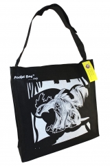 Screen Prints Limited Edition Sling Bag with full length zipper + pocket c/w base