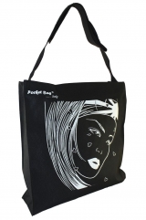Screen Prints Limited Edition Sling Bag with full length zipper + pocket c/w base
